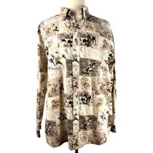 North River Outfitters, Hunting Duck Dog Long Sleeve Shirt, Men's Size XXLarge
